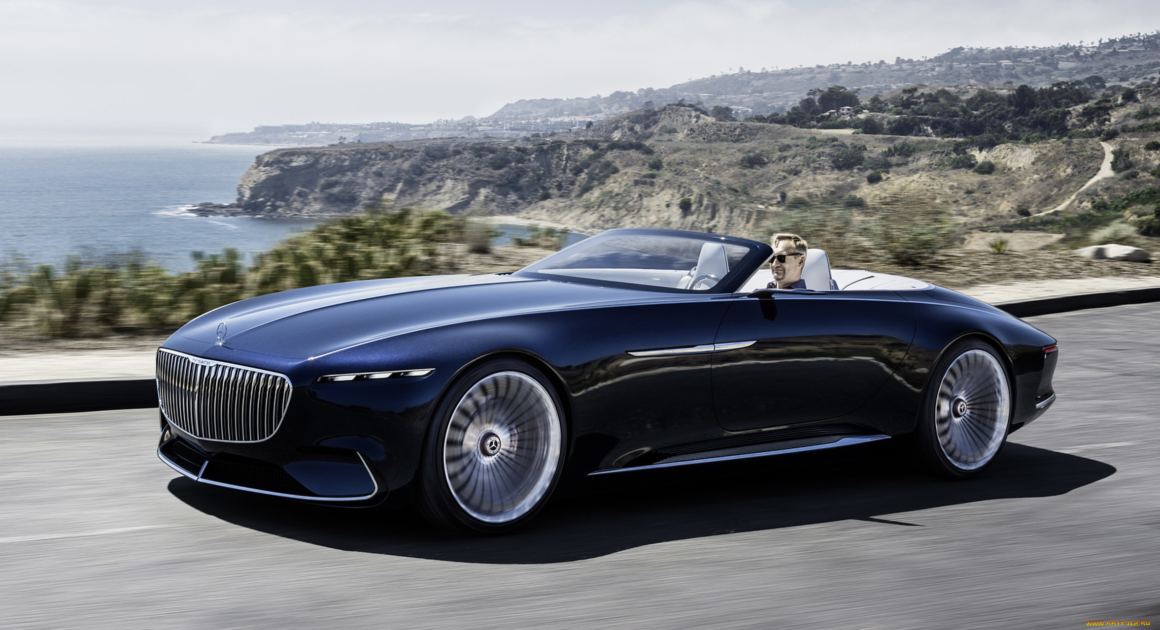 mercedes-maybach vision 6 cabriolet ev concept 2017, , mercedes-benz, mercedes-maybach, vision, 6, cabriolet, ev, concept, 2017